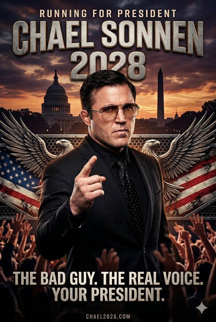 Chael Sonnen Running for President 2028